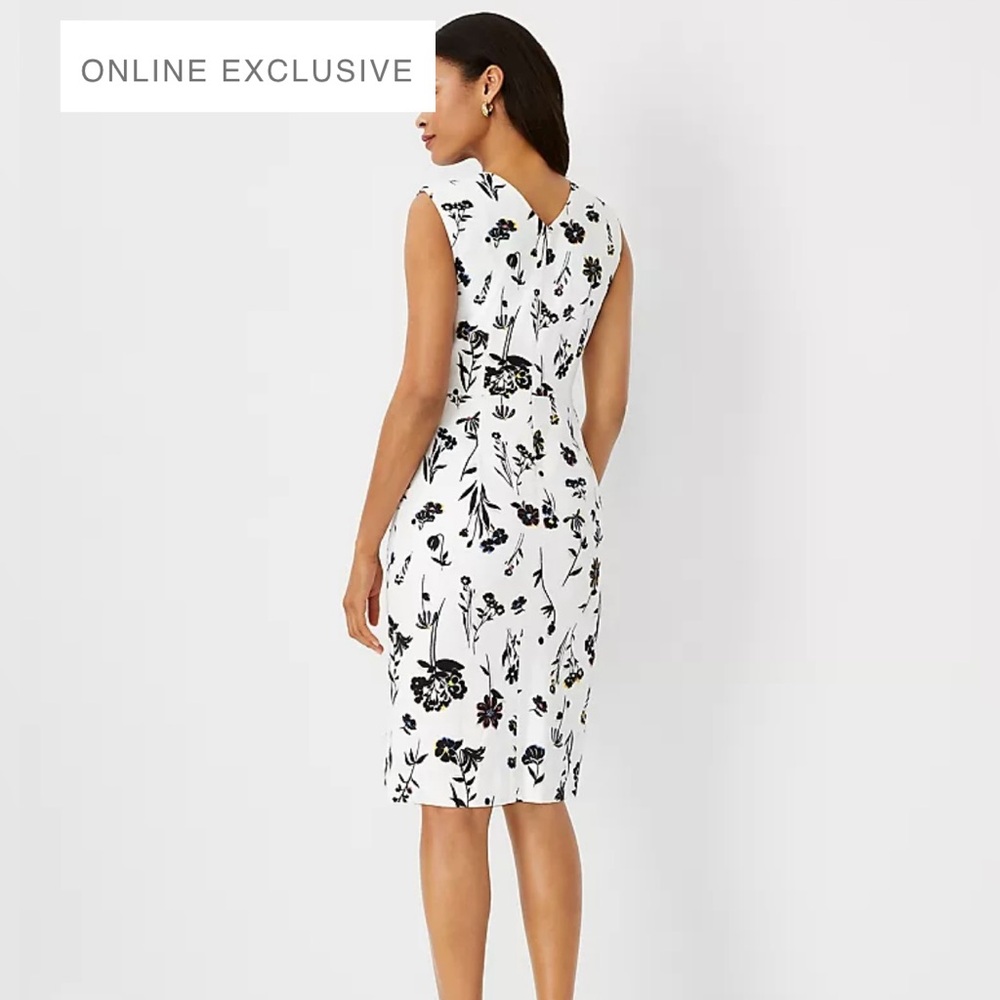 Ann Taylor shift floral dress - Picture 2 of 7
